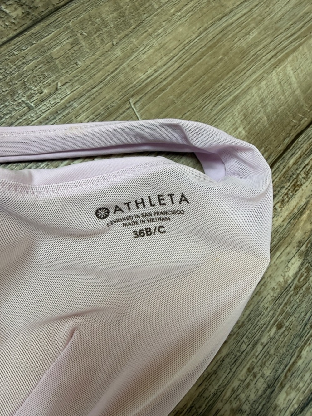 Athleta Lilac Plunge One-Piece Swim - Soft Lavender, 36B/C - Picture 7 of 9